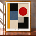 Framed Bauhaus Geometry in Sunlight