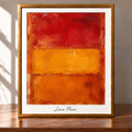 Louis Pierre Abstract in Golden Frame