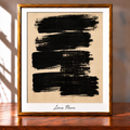 Louis Pierre Abstract in Golden Light