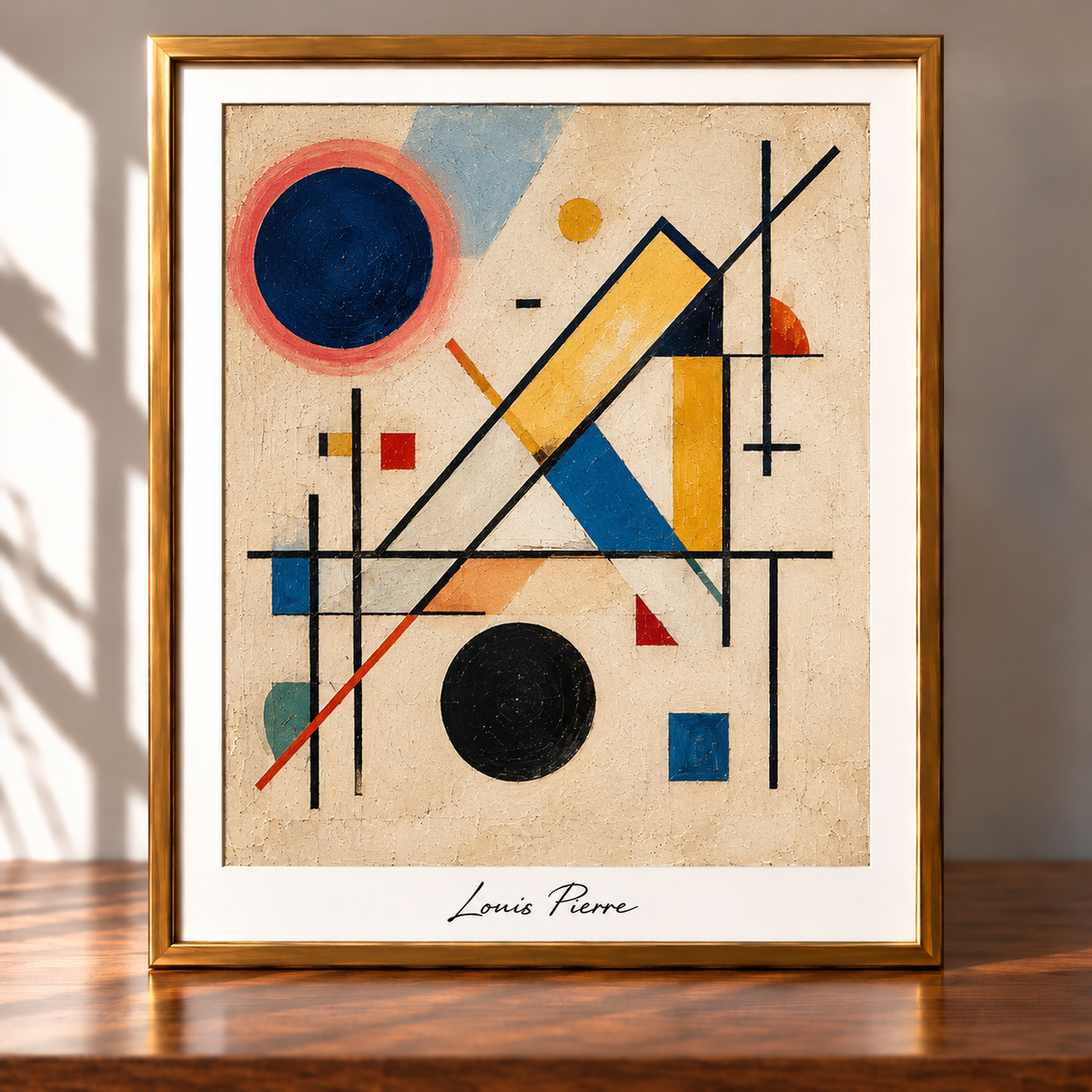Louis Pierre Geometric Gallery Artwork